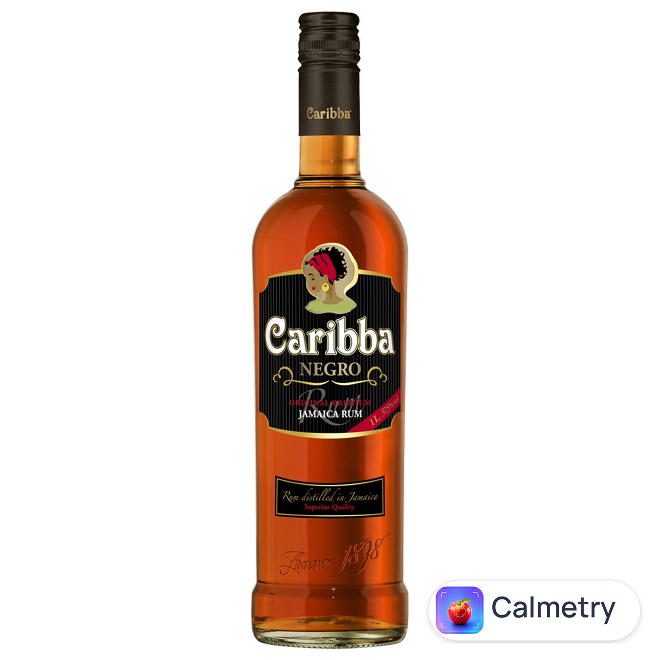 Ром Caribba Negro 37,5% 1л