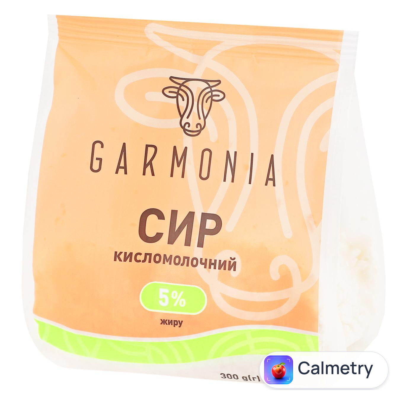 Сир кисломолочний Гармонія 5% 300г — фото продукту