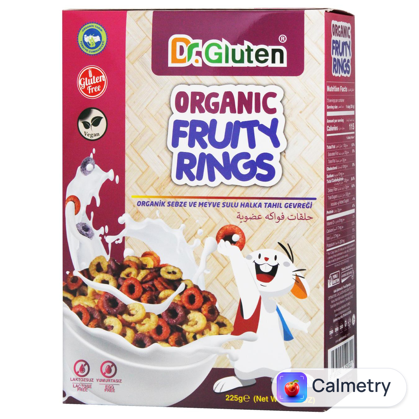 Сніданок сухий Dr.Gluten Пластівці з овочевого соку органічні без глютену 225г