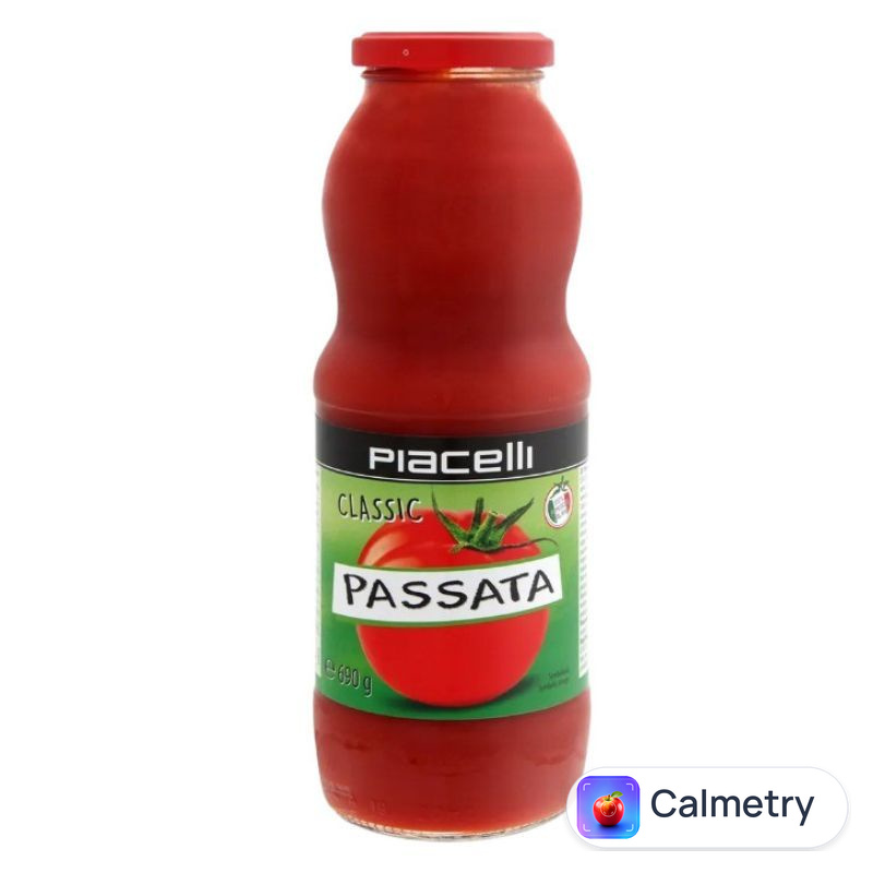Томатне пюре Passata Classic 690 г ТМ Piacelli Італія