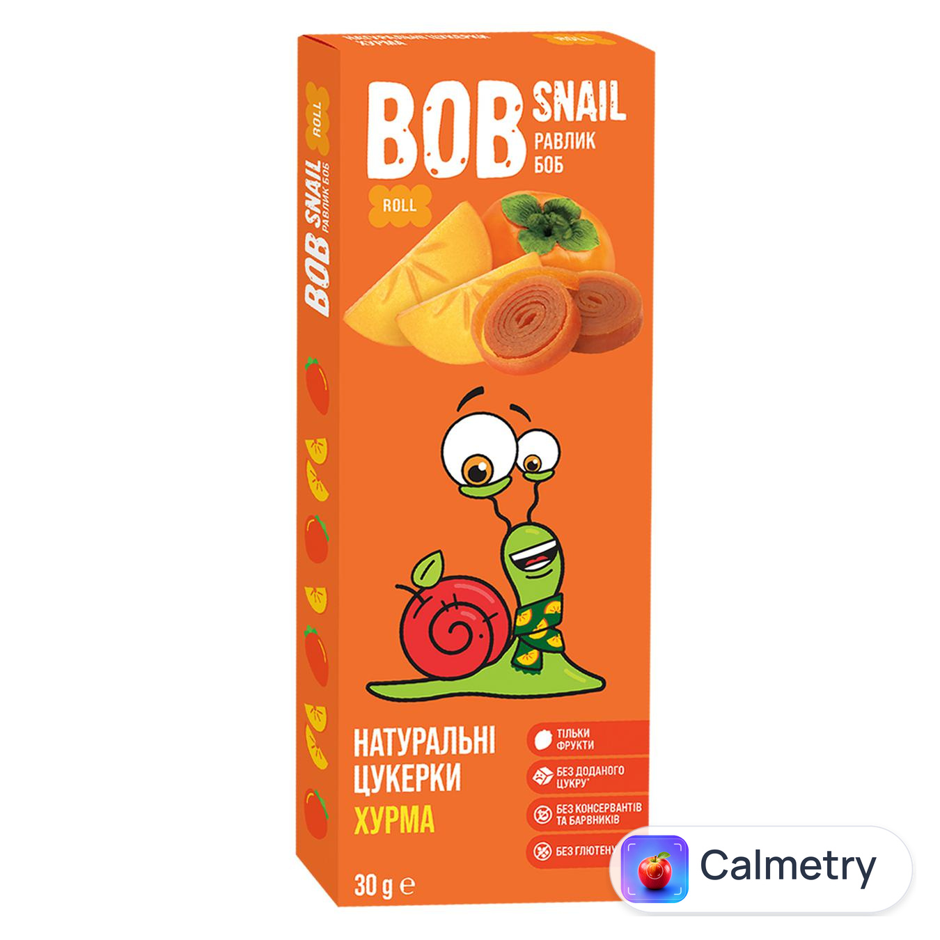Цукерки Bob Snail Хурма 30г