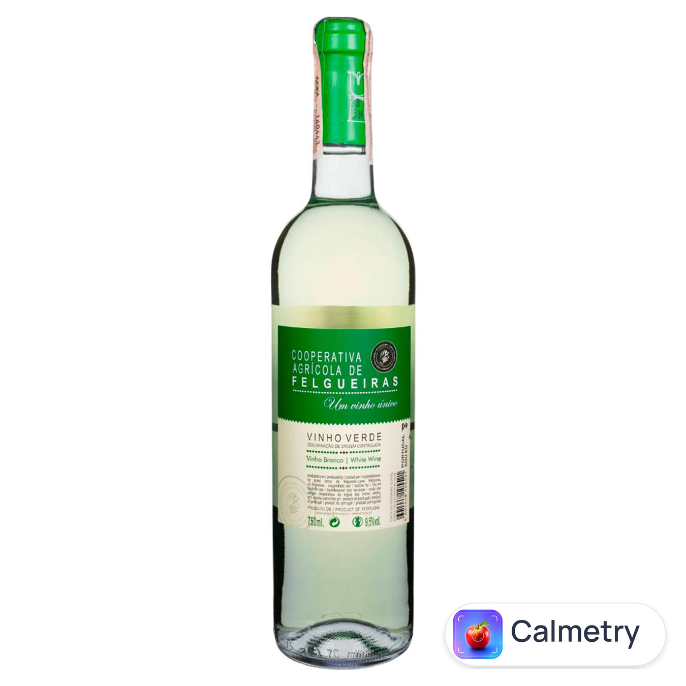 Вино Vinho Verde Agricola de Felgueiras біле напівсухе 9,5% 0,75л