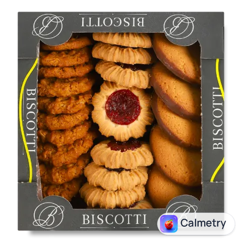 Печиво Biscotti мікс здобне пісочно-відсадне
