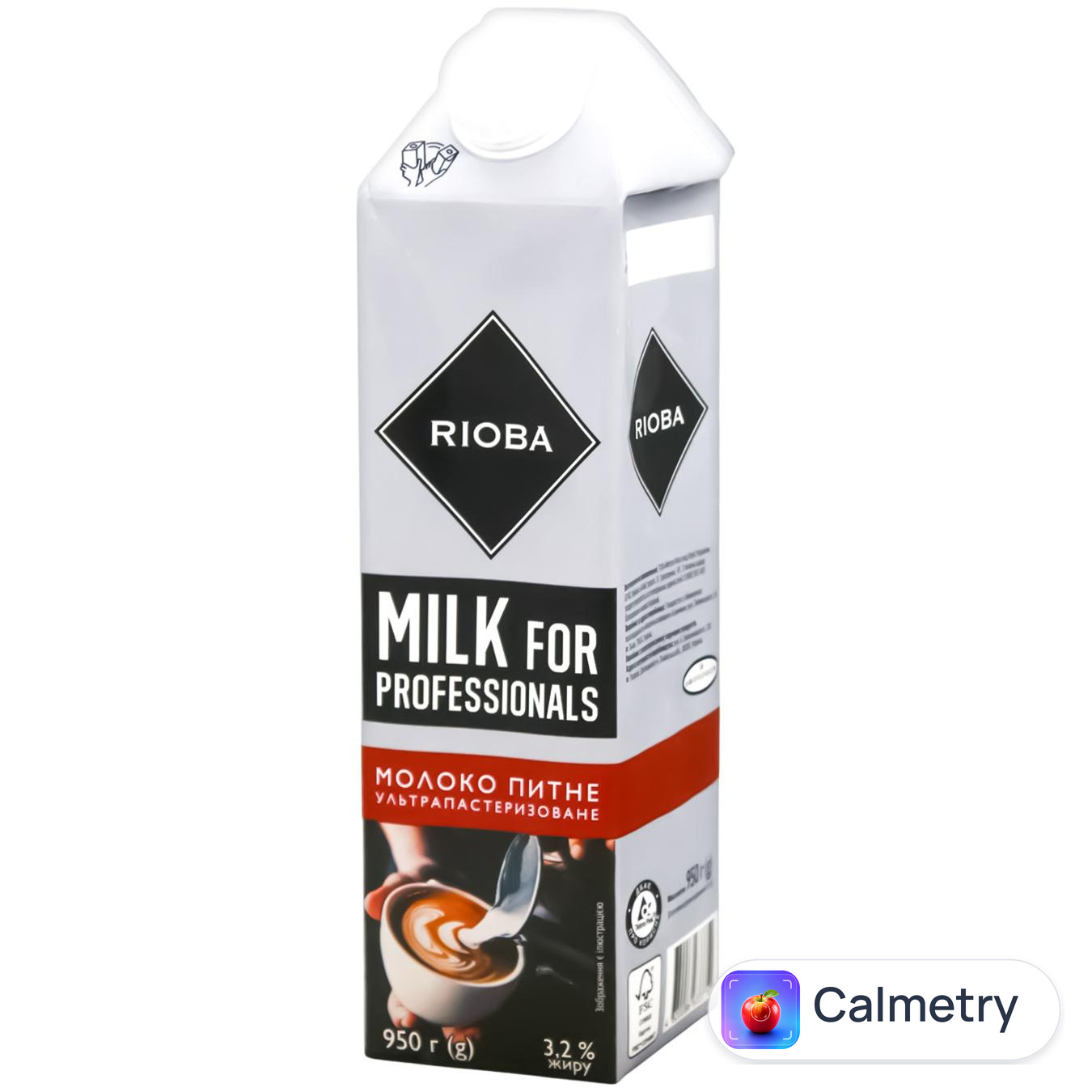 Молоко Rioba ультрапастеризоване 3,2% 950г