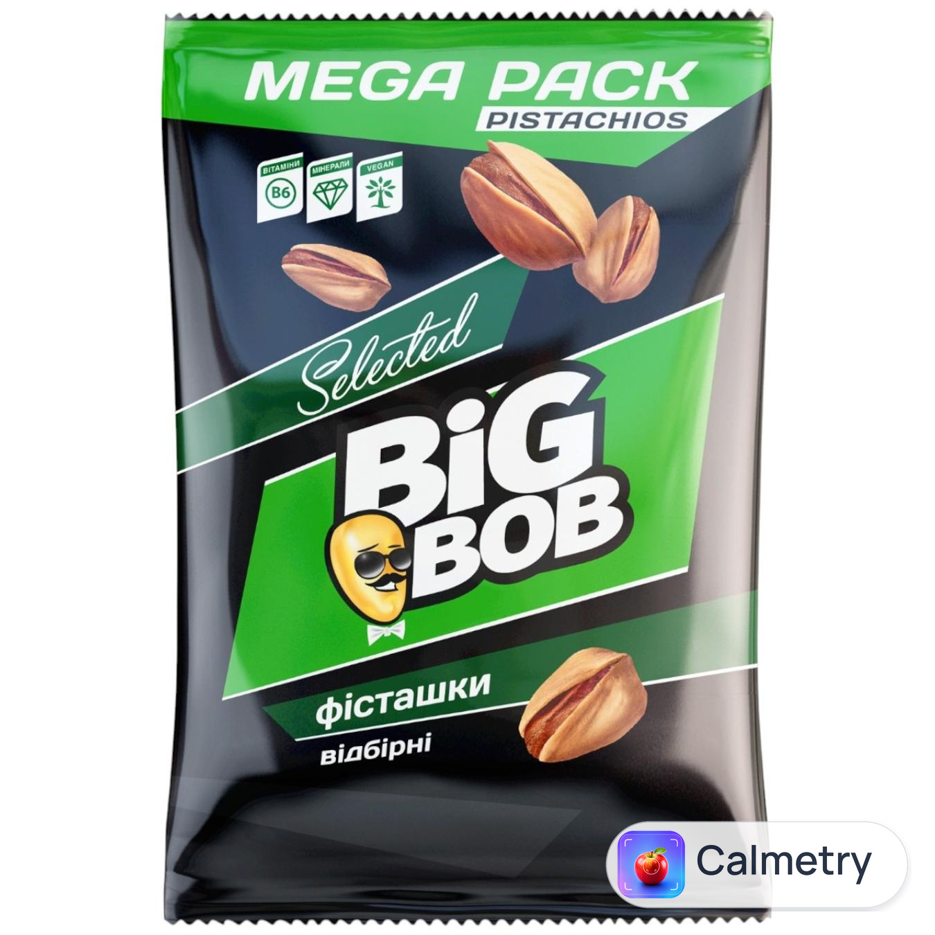 Фісташки Big Bob смажені солоні 170г