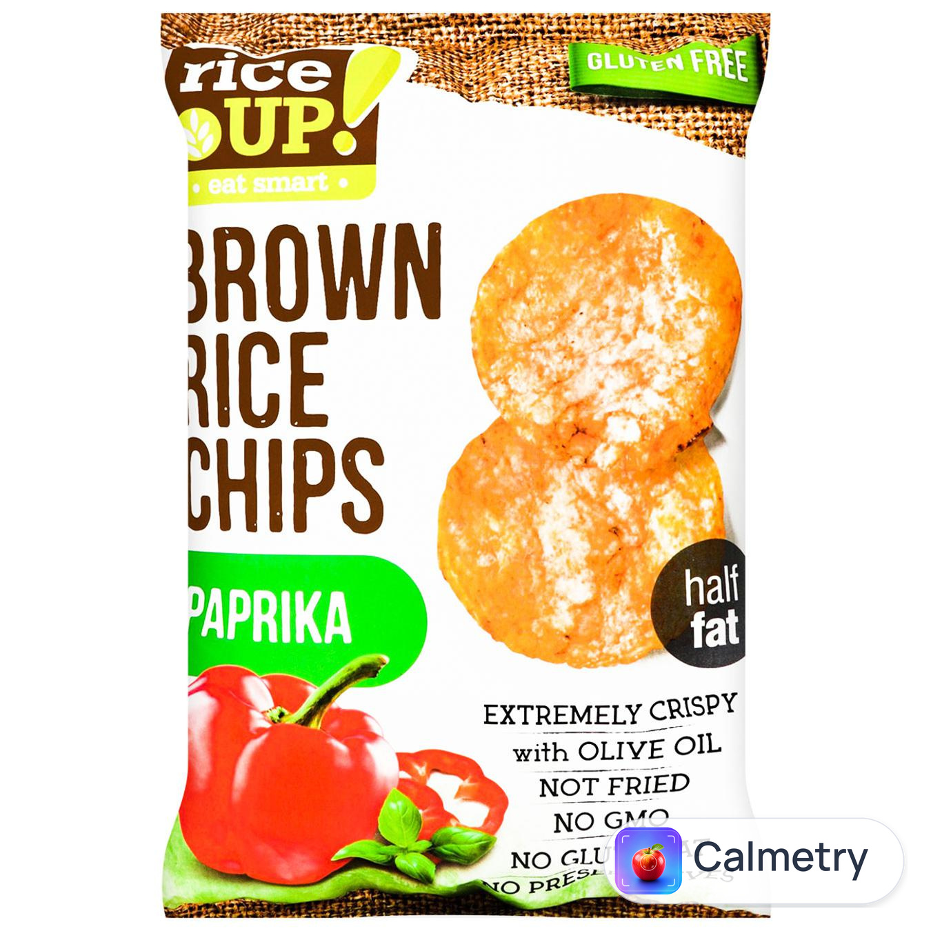 Чипси рисові Rice up! паприка 60г