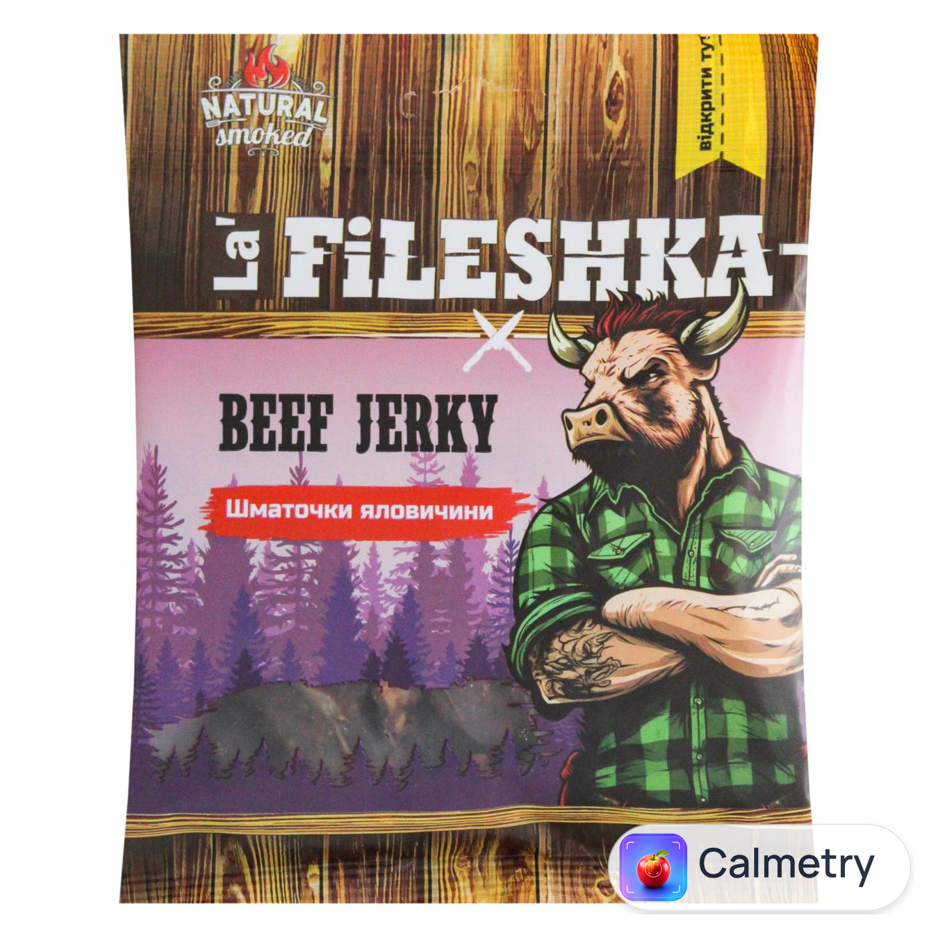Снеки La Fileshka Шматочки яловичини 40г