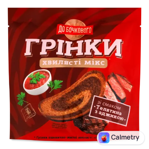 Грінки До Бочкового Мікс хвил смак телятина з адж