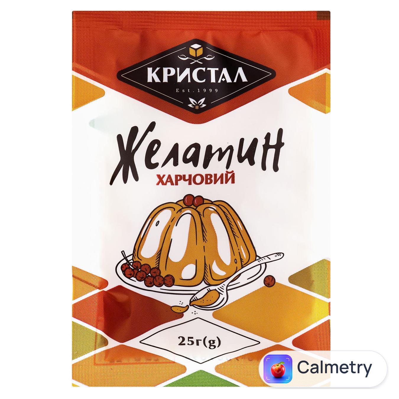 Желатин Кристал 25г