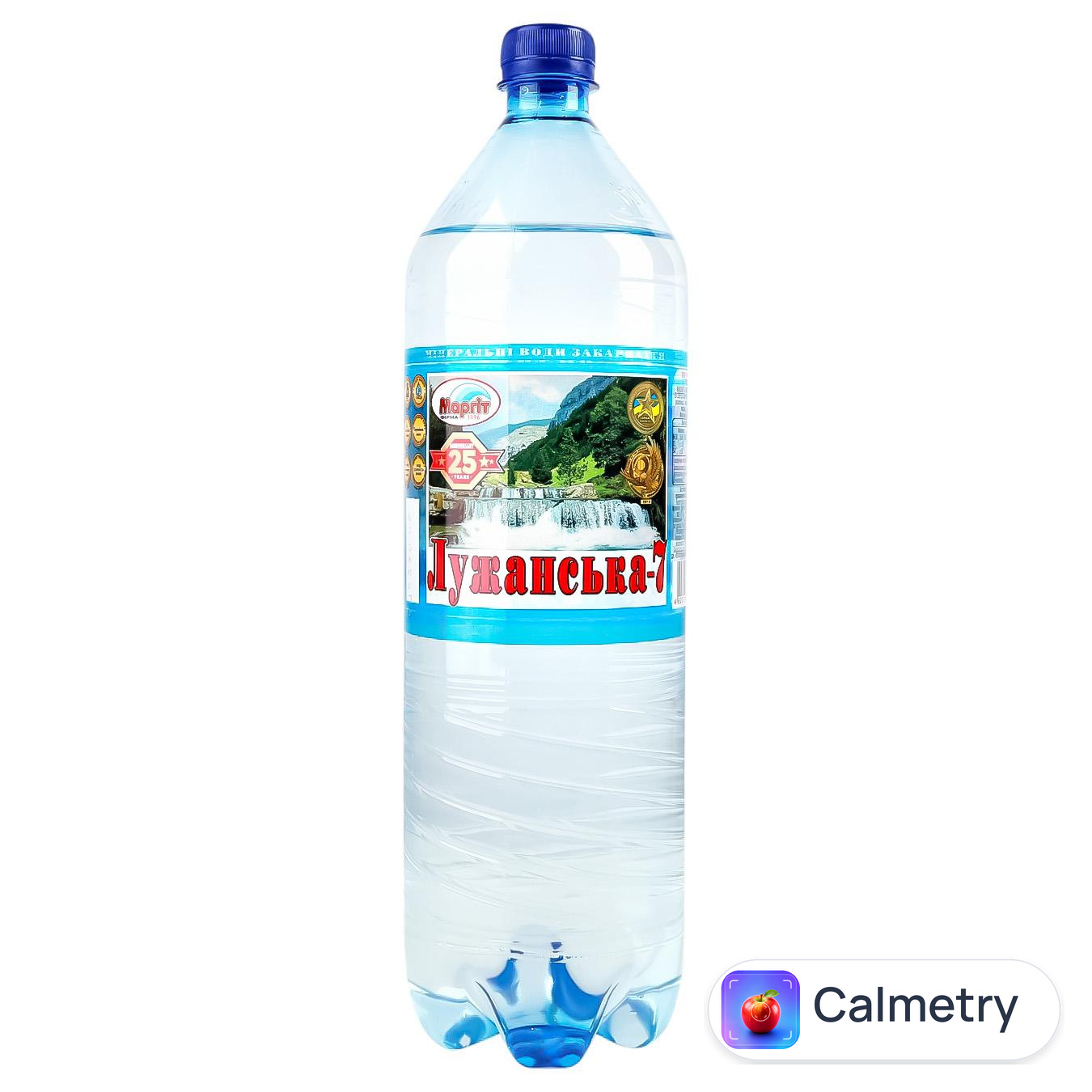 Вода мінеральна Лужанська №7 газована 1,5л