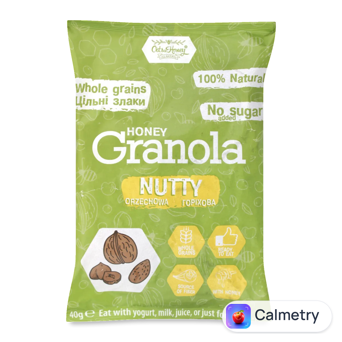 Гранола Oats&Honey горіхова 40г
