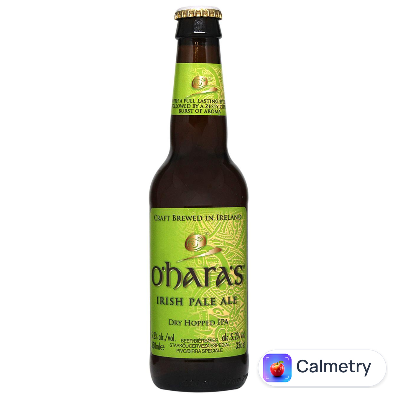 Пиво O'Hara's Irish Pale Ale світле нефільтрововане 5,2% 0,33л