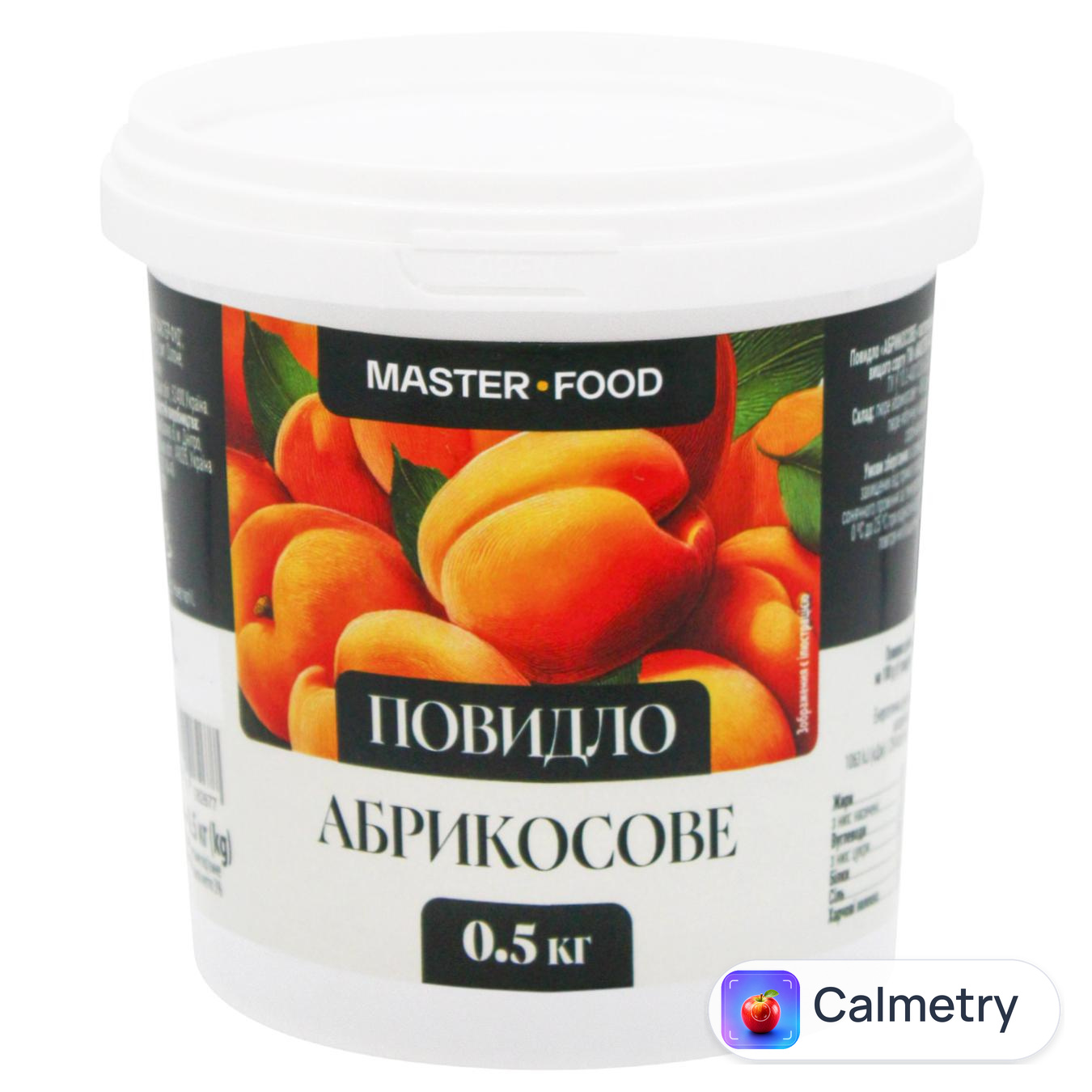 Повидло Master-Food Абрикосове 500г — фото продукту
