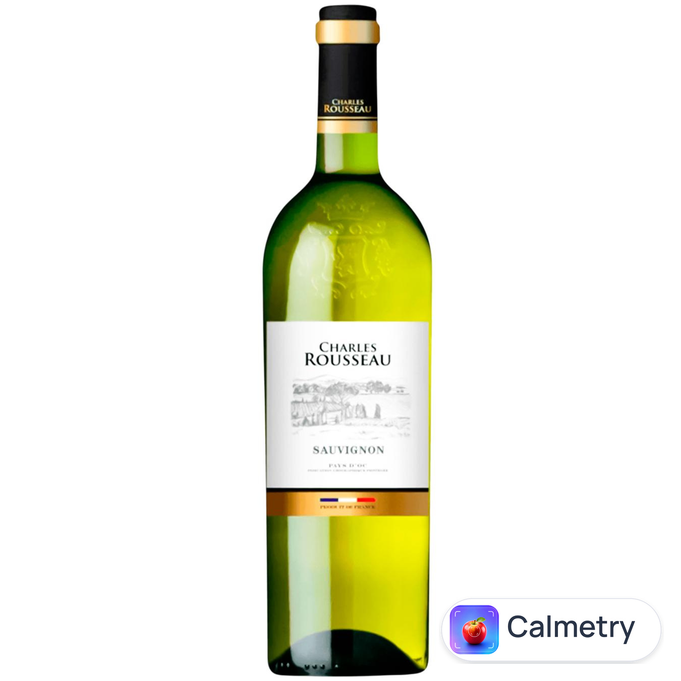 Вино Charles Rousseau Совіньон біле сухе 12,5% 0,75л