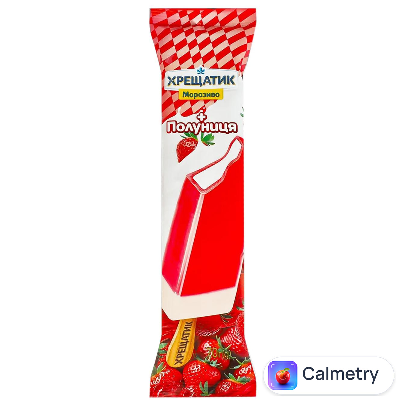 Морозиво Хрещатик Полуниця 70г