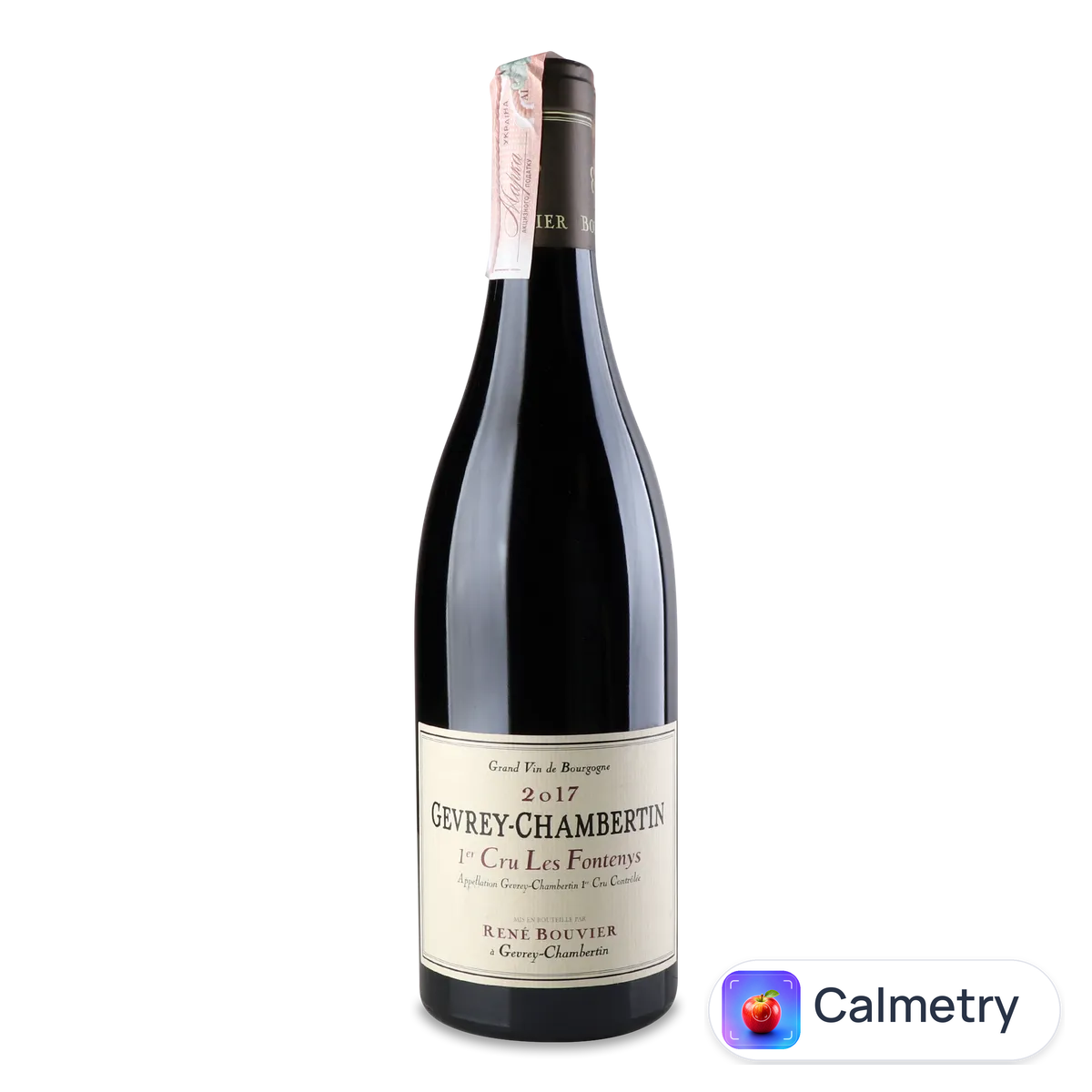Вино Rene Bouvier Gevrey-Chambertin 1er Cru Fontenys 2017 0,75л