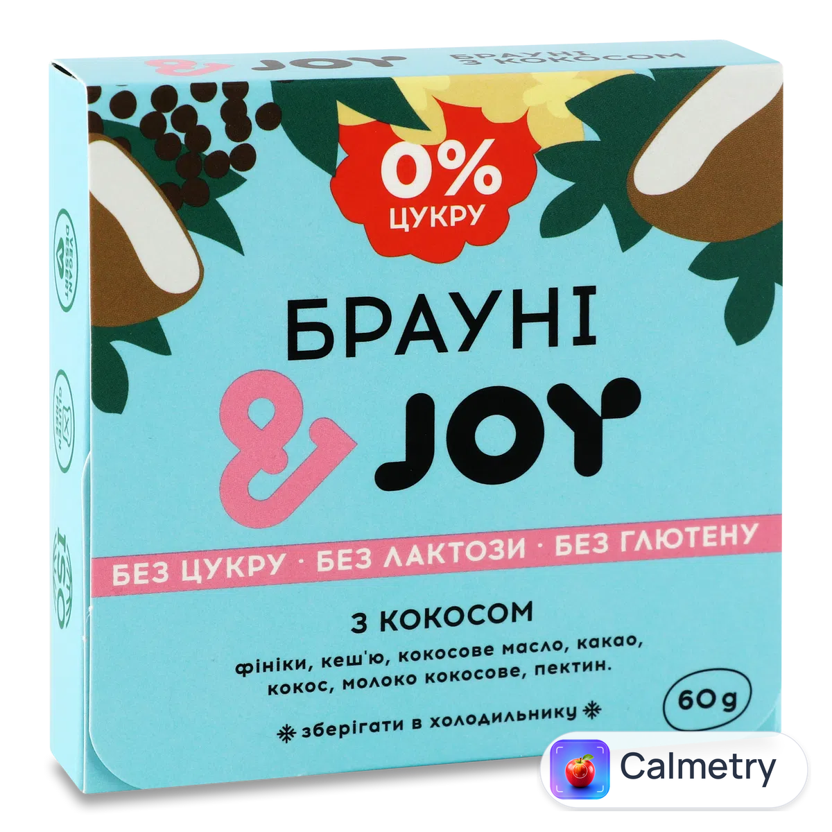 Десерт «Лавка Традицій» &Joy «Брауні з кокосом» 60г