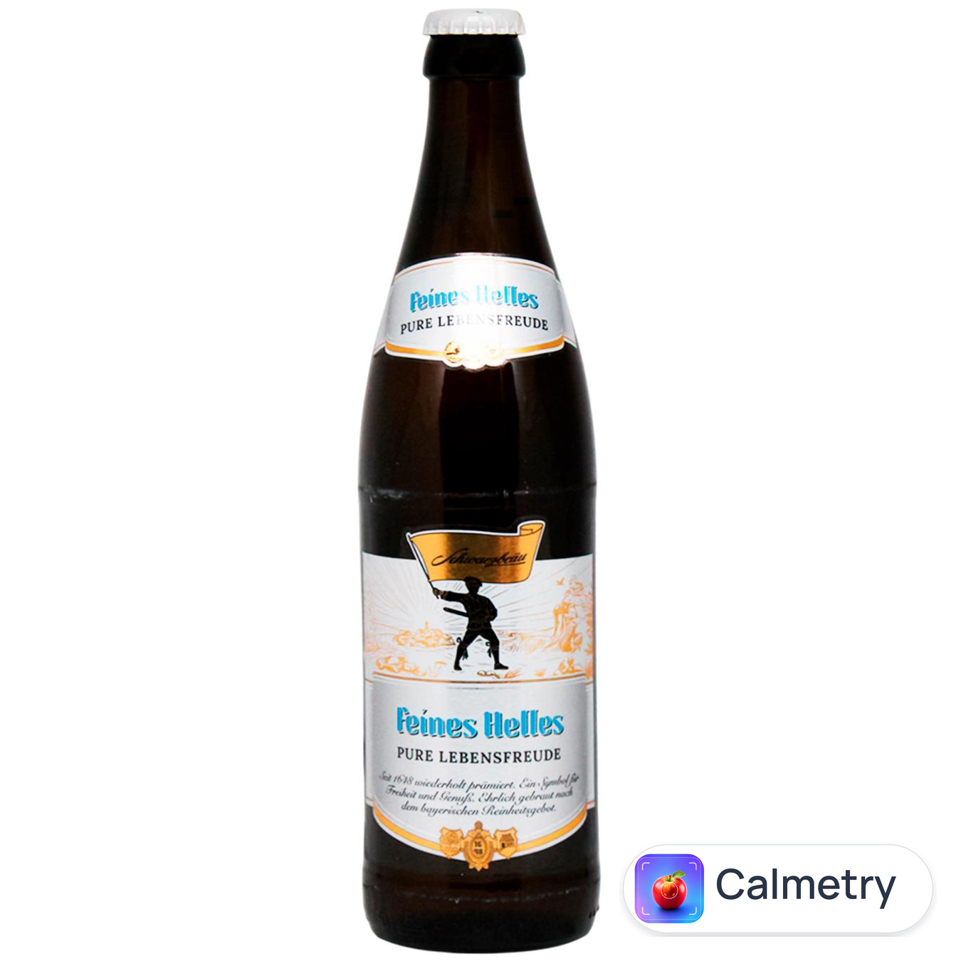 Пиво Schwarzbrau Feines Helles світле фільтроване 4,9% 0,5л