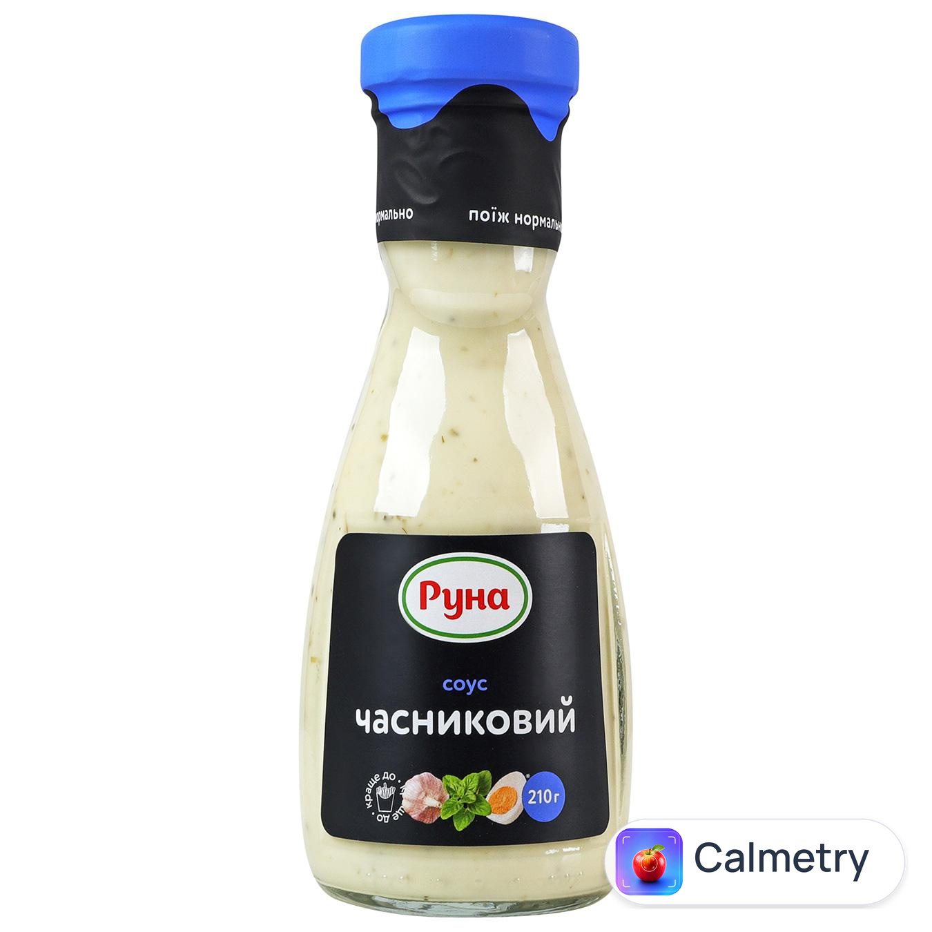 Соус Runa Часниковий 210г — фото продукту