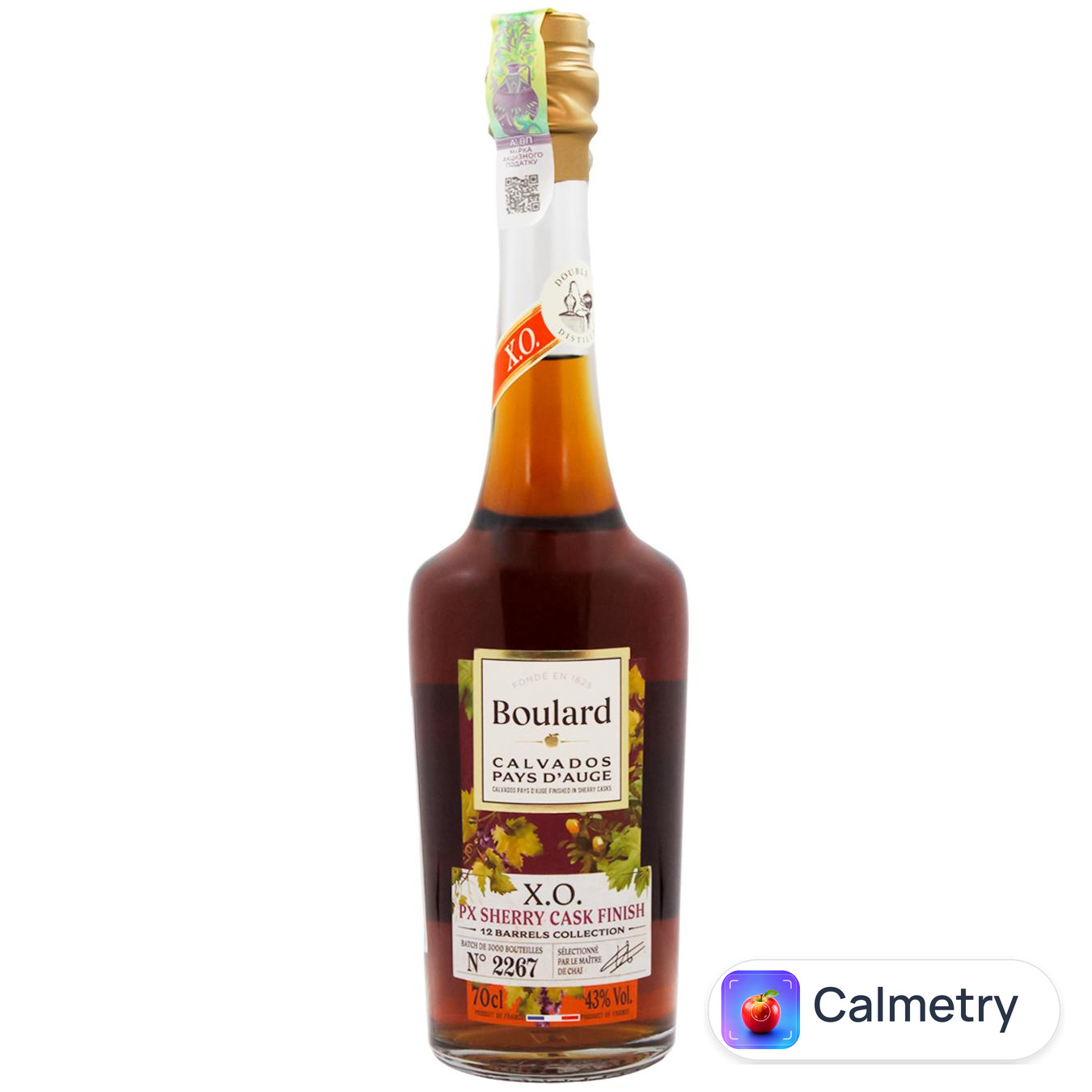 Кальвадос Boulard XO PX Sherry Cask Finish 43% 0,7л