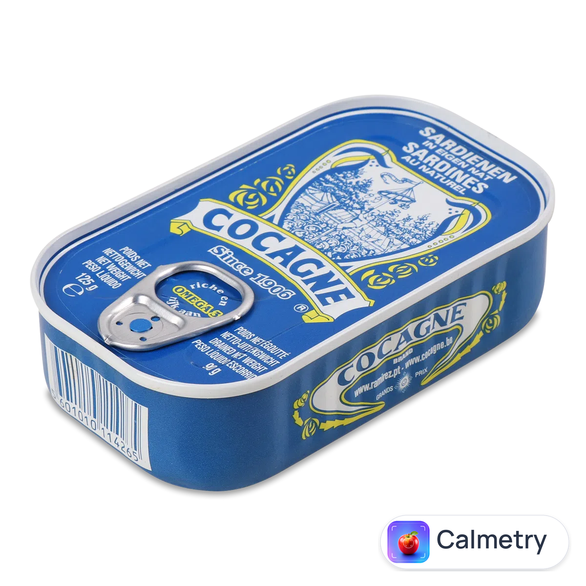 Сардини Cocagne натуральні 125г