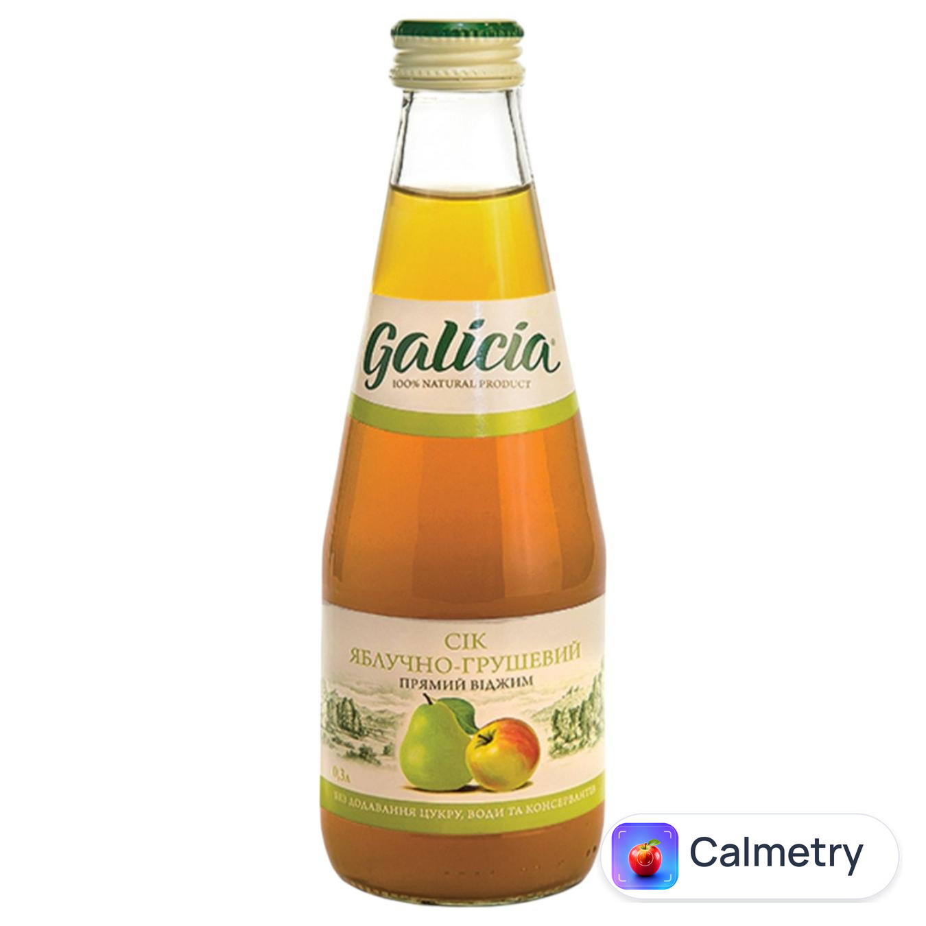 Сік Galicia яблучно-грушевий 0,3л
