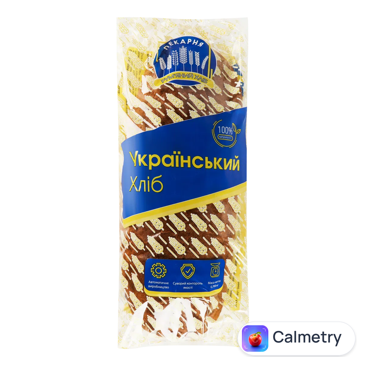Хліб Рум'яний хліб Український подовий 0,7кг