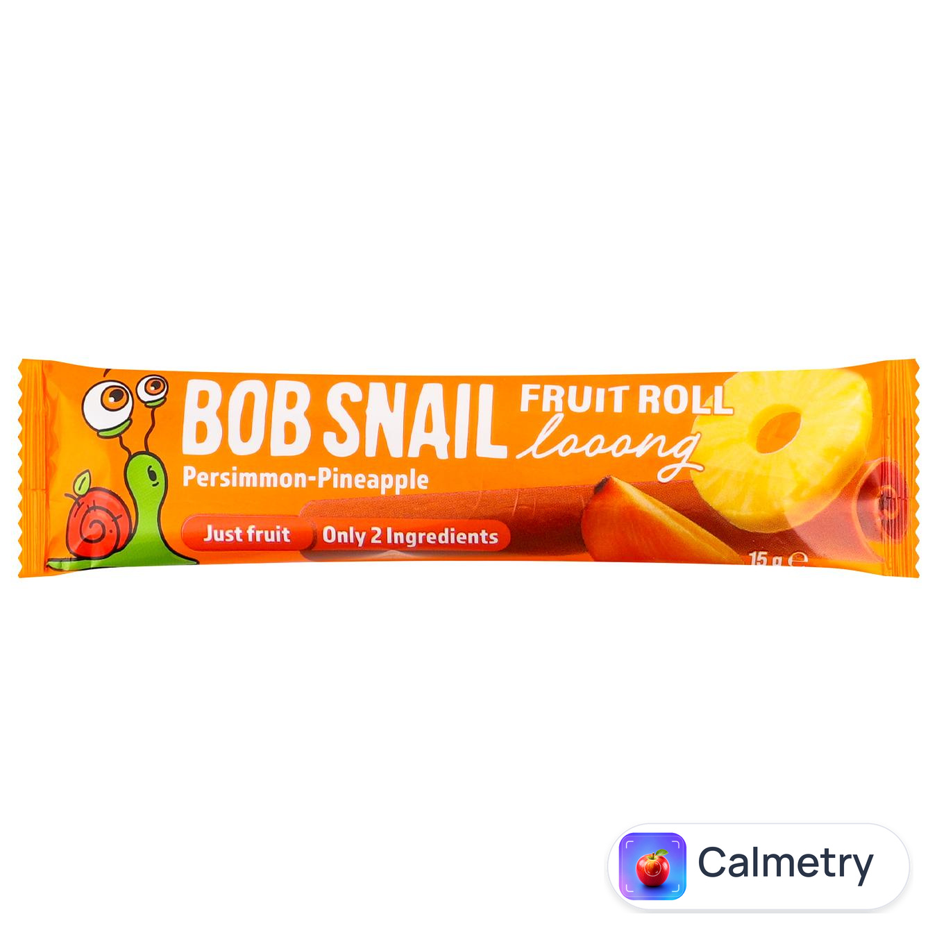 Цукерка Bob Snail Дооовга Хурма-Ананас фруктова 15г