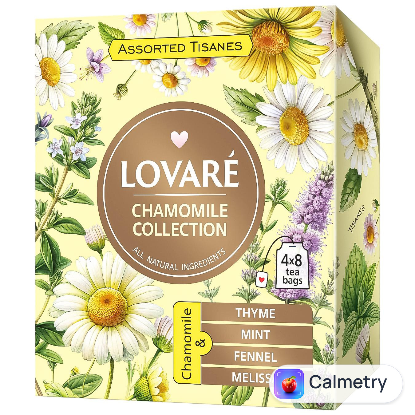 Чай трав'яний Lovare Assorted Tisanes Chamomile Collection 1,5г*32шт