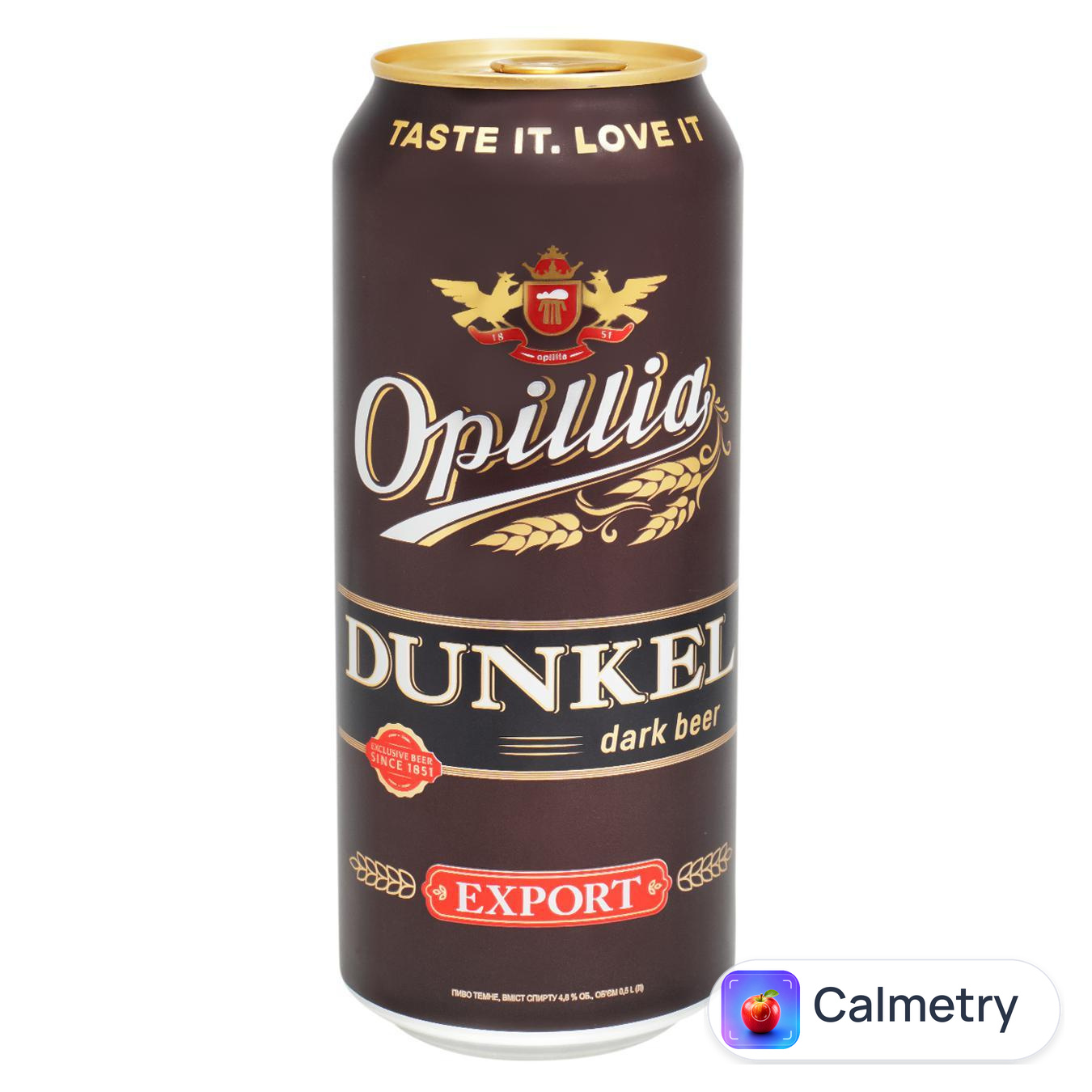 Пиво Опілля Export Dunkel темне 4,8% 0,5л — фото продукту