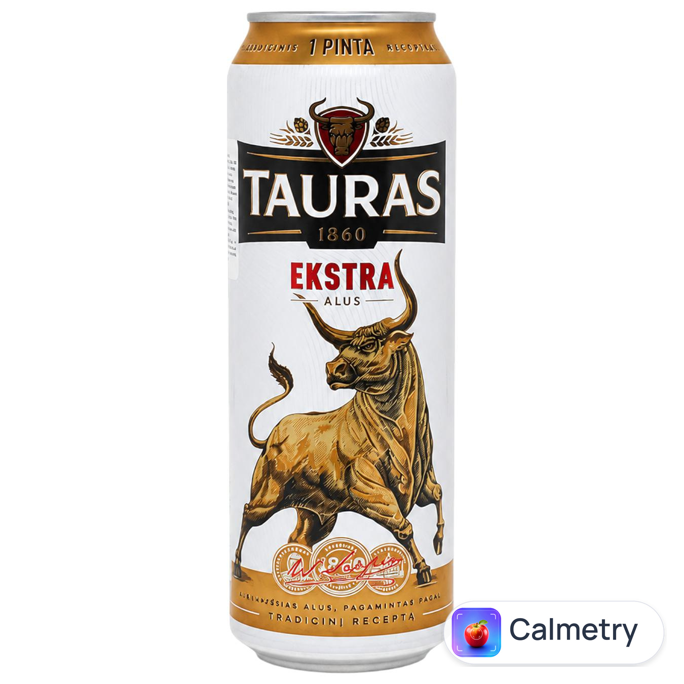 Пиво Tauras Extra світле 5,2% 0,5л