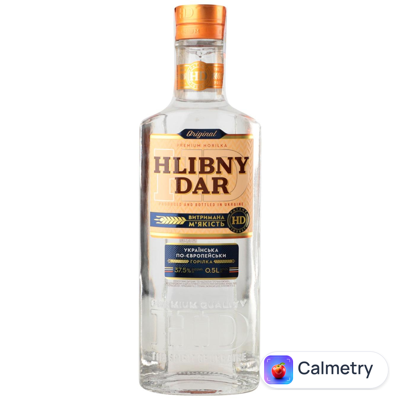 Горілка Hlibny Dar Українська по-європейськи 37,5% 0,5л