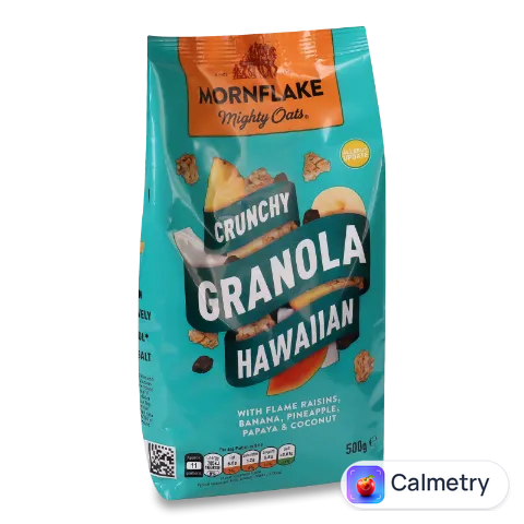 Сніданок сухий Mornflake гранола гавайська вівсяна