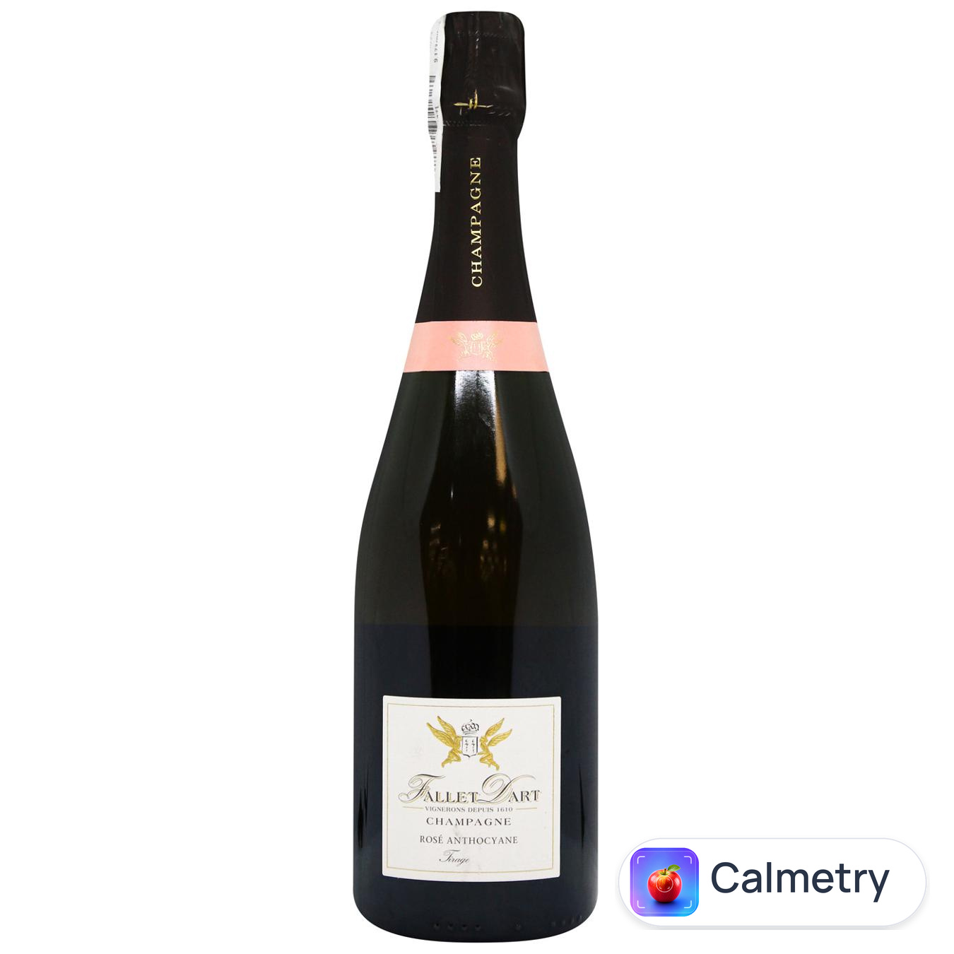 Шампанське Fallet Dart Rose Anthocyane рожеве сухе 12,5% 0,75л
