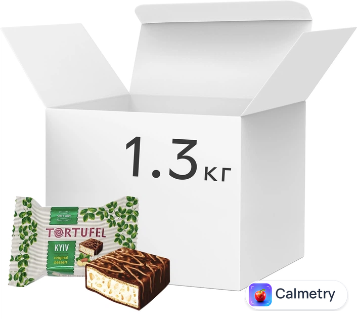 Упаковка цукерок Chocoboom Tortufel Kyiv 1.3 кг