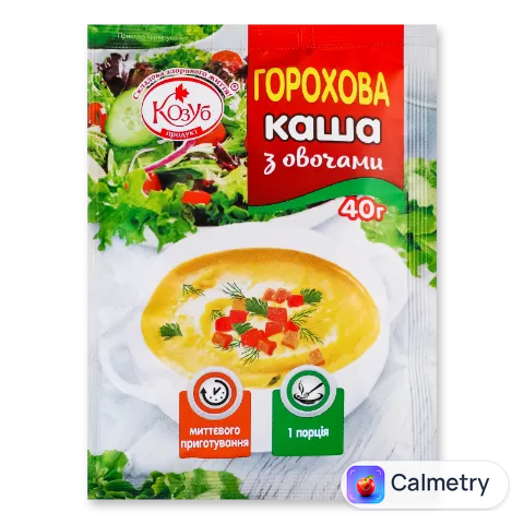 Каша «Козуб продукт» горохова з овочами