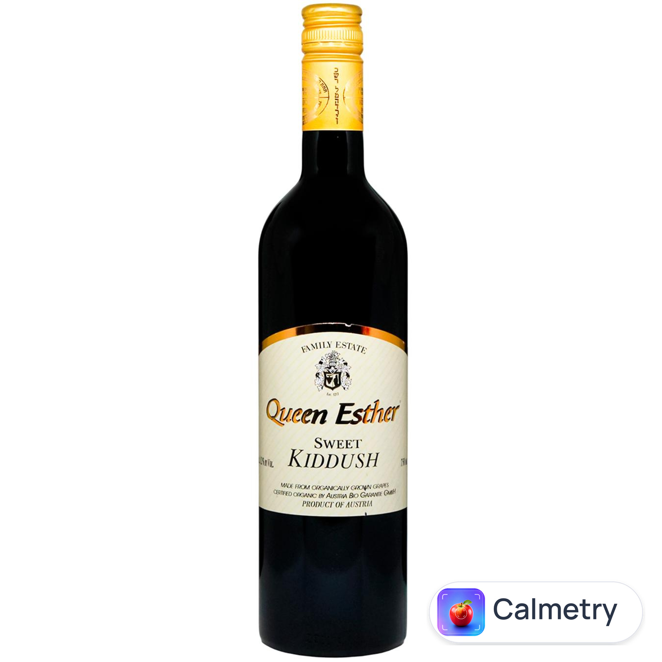 Вино Queen Esther Kiddush червоне солодке 12% 0,75л