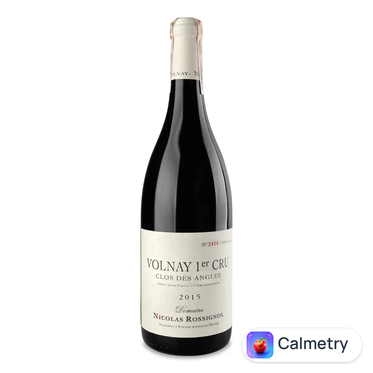 Вино Nicolas Rossignol Volnay 1er Cru Clos des Angles 2015 0,75л