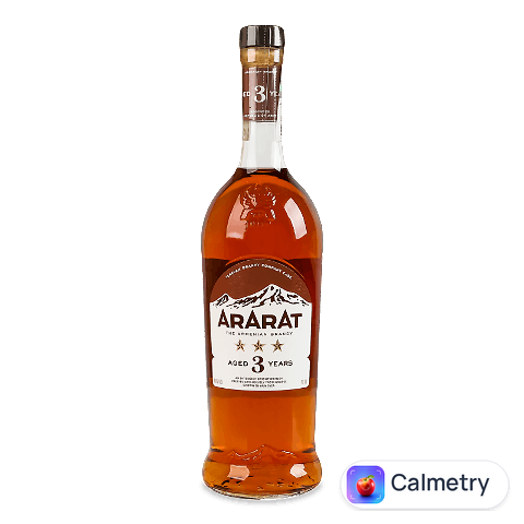 Бренді Ararat 3 роки, 0,5л