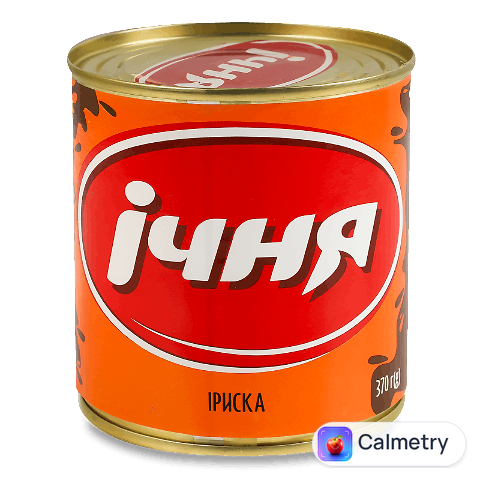 Молоко згущене Ічня Іриска варен нежирн з цукр з/б, 370г