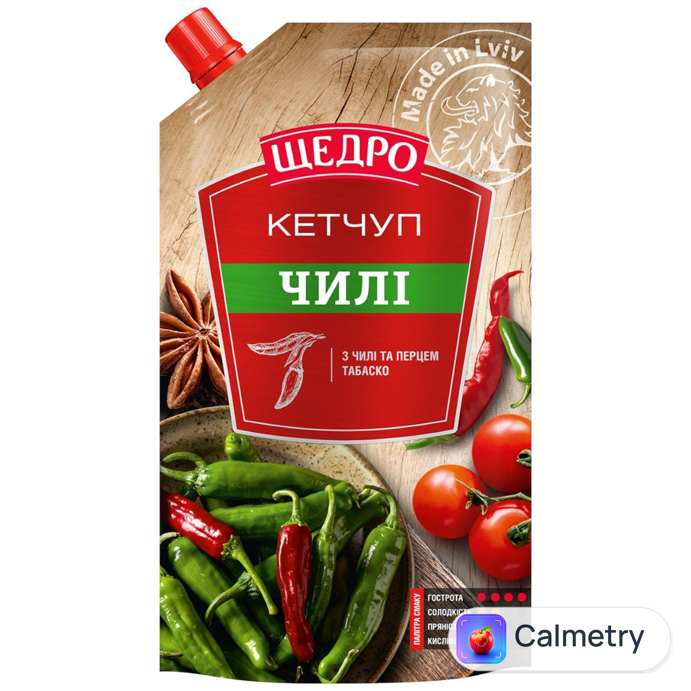 Кетчуп Щедро Чилі 250г