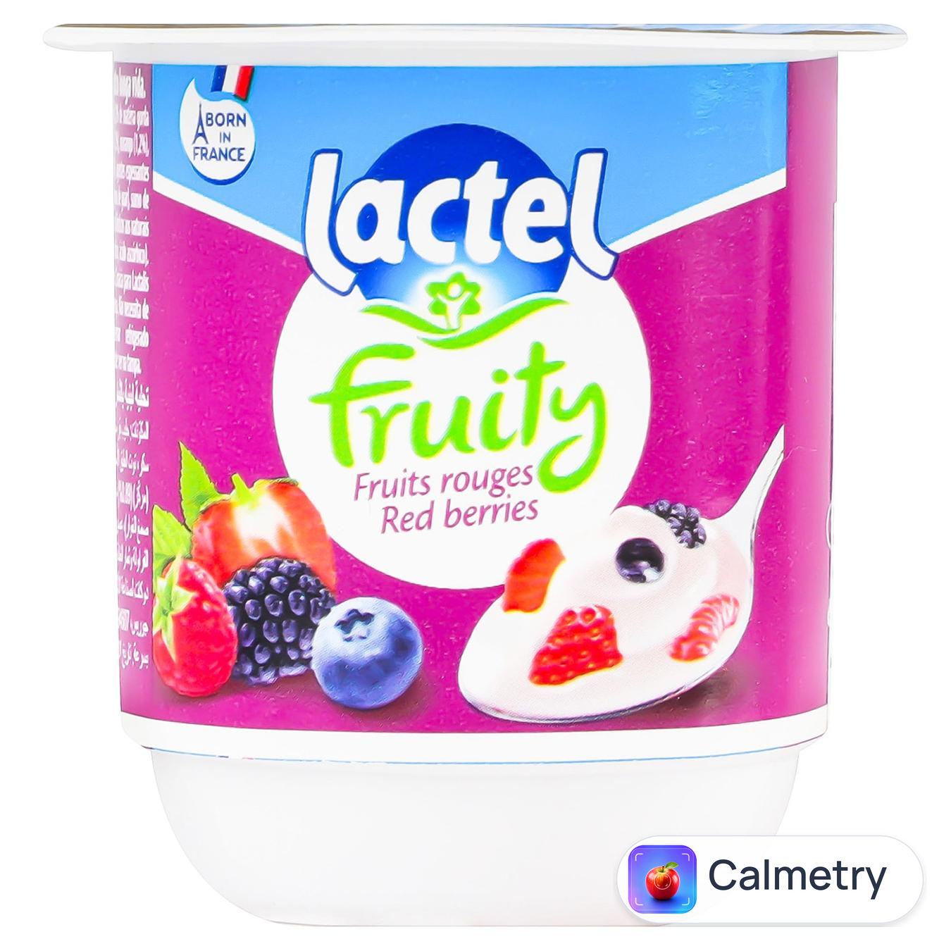 Десерт молочний Lactel Fruity Red Berries 1,3% 125г