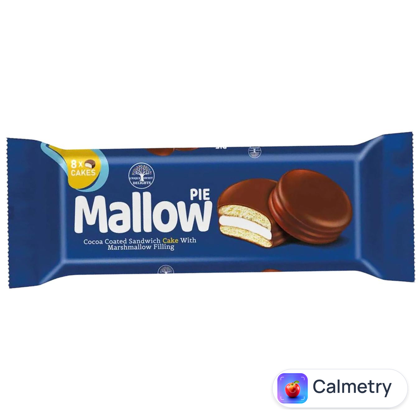 Печиво-сендвіч Beyoglu Mallow шоколадне з маршмелоу 184г — фото продукту