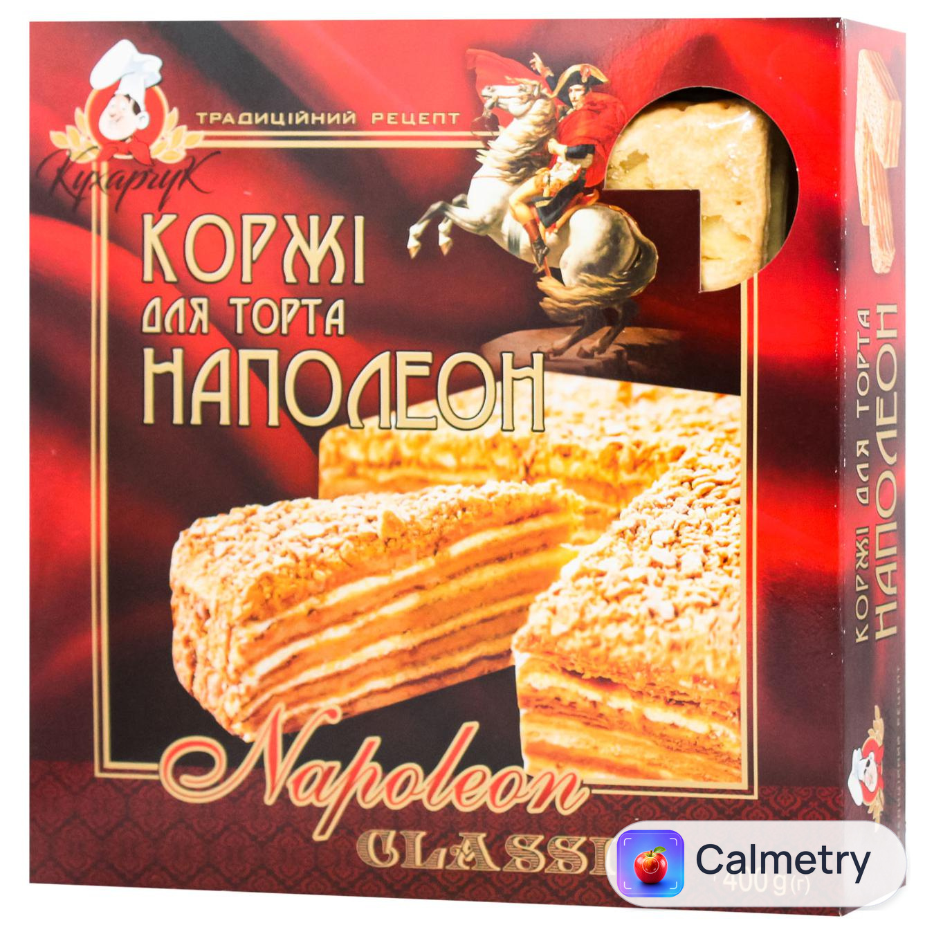 Коржі Кухарчук Наполеон 400г