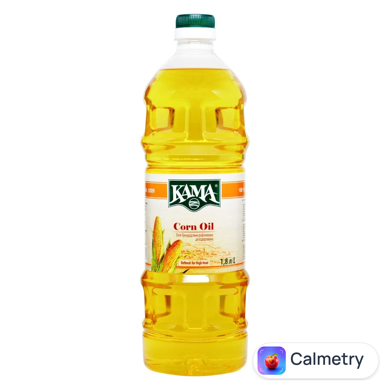 Олія кукурудзяна Кама рафінована 1,8л