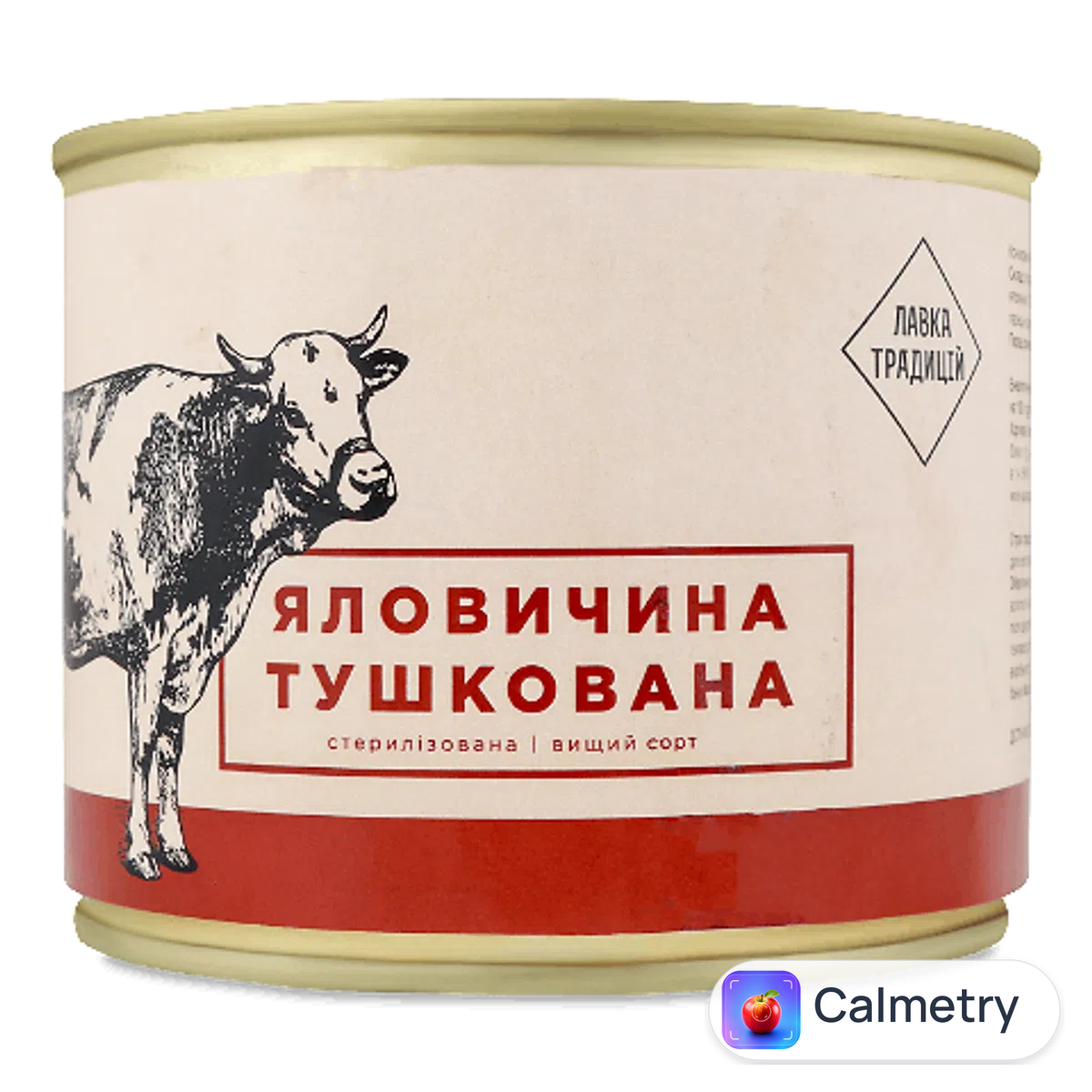 Тушонка «Лавка традицій» Meat'n Roses яловичина тушкована 525г