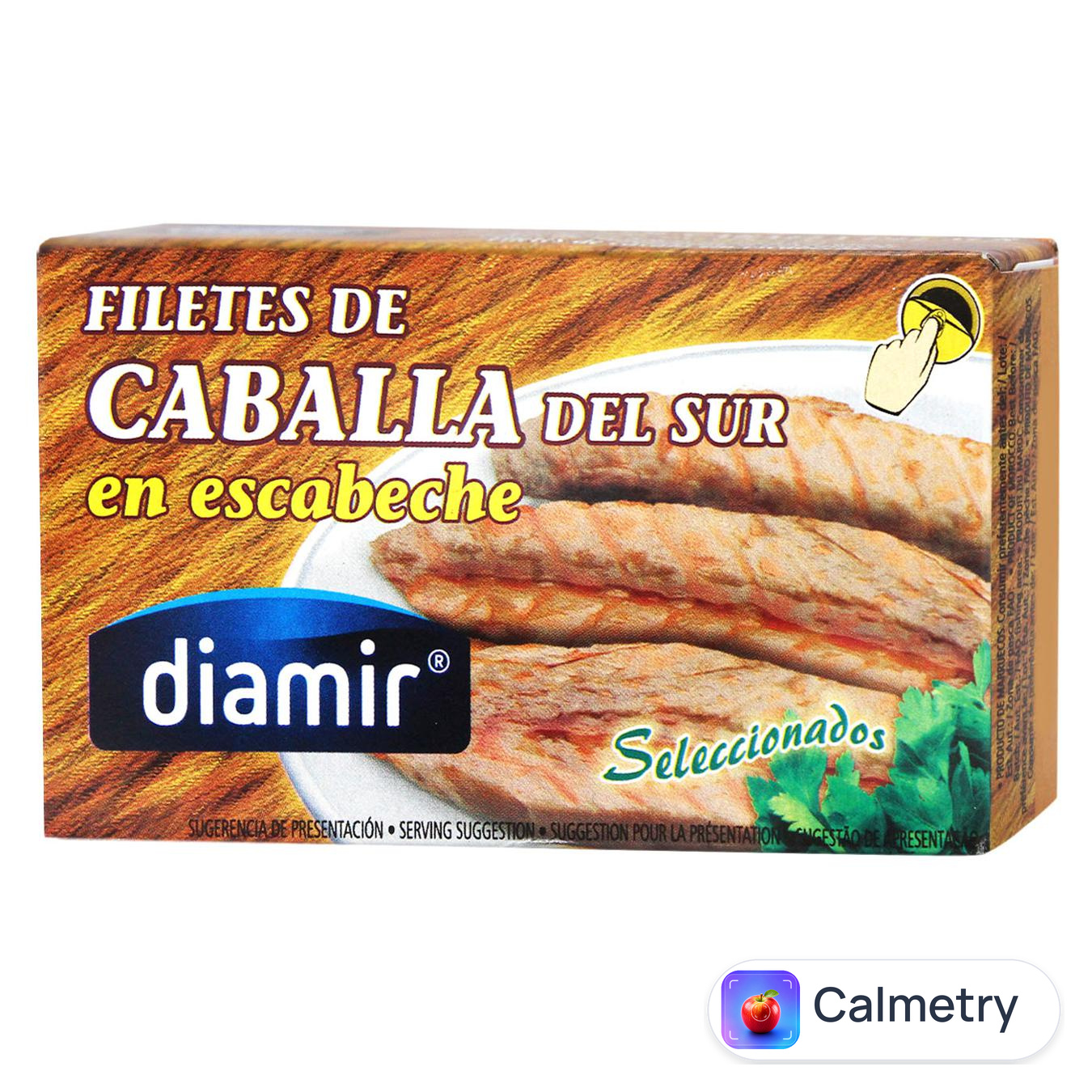 Макрель Diamir філе в маринаді 90г