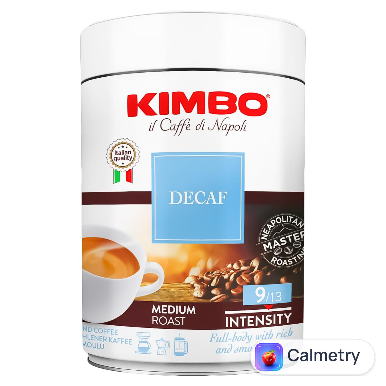 Кава мелена Kimbo Espresso Decaffeinato без кофеїну 250г
