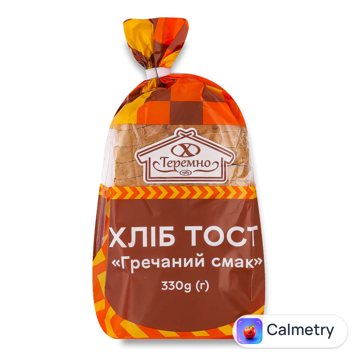 Хліб Теремно хліб Гречаний смак тостовий 0,33кг