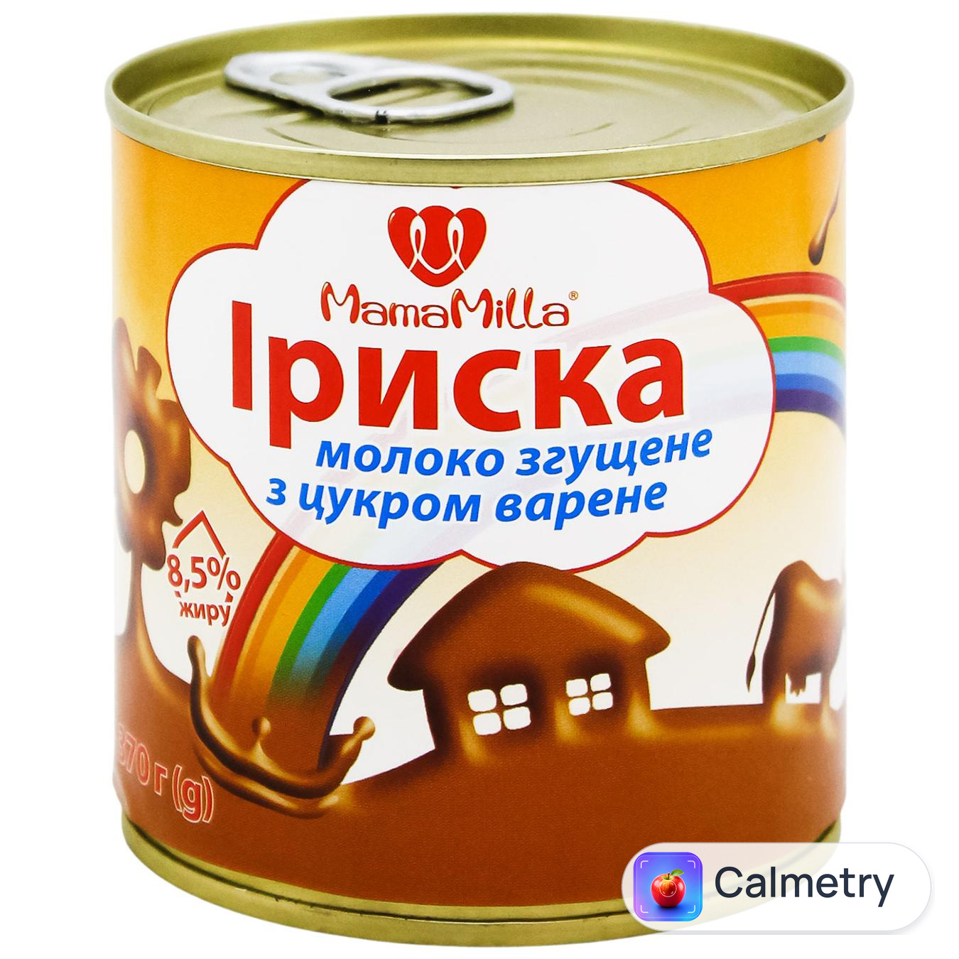Молоко згущене Mama Milla Іриска варене 8,5% 370г